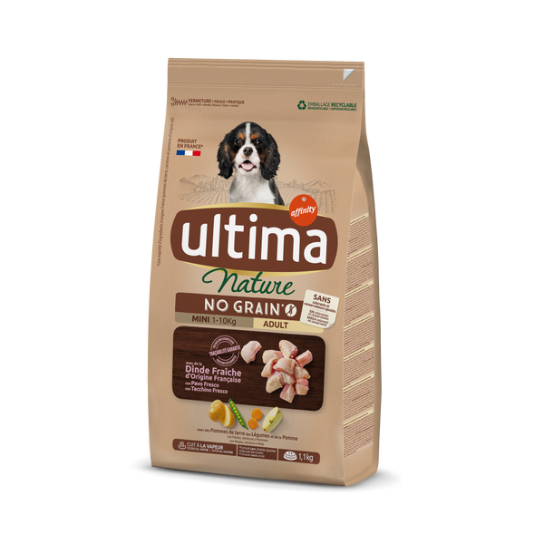 Ultima Nature No Grain Pequeno Adulto com Peru