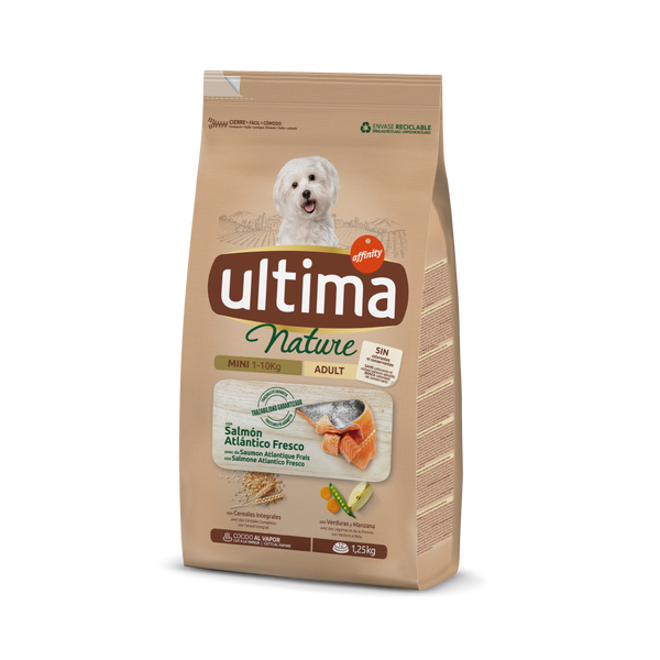 Ultima Nature Pequeno Adulto com Salm&atilde;o