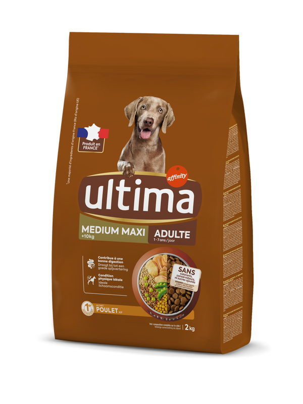 Medium-Maxi Adulte avec du Poulet