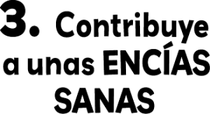 Contribuye a unas enc&iacute;as sanas