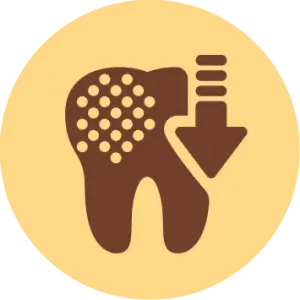 Helps to reduce tartar formation