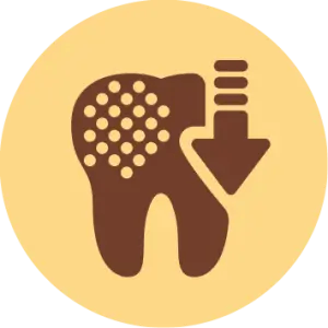 Helps to reduce tartar formation