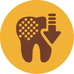 Helps to reduce tartar formation