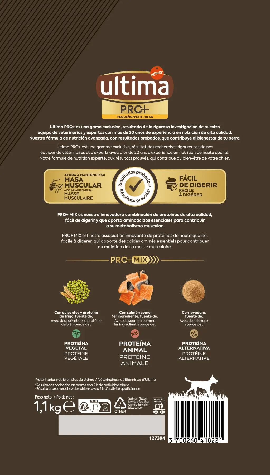 PRO+ Petit amb Salm&oacute;