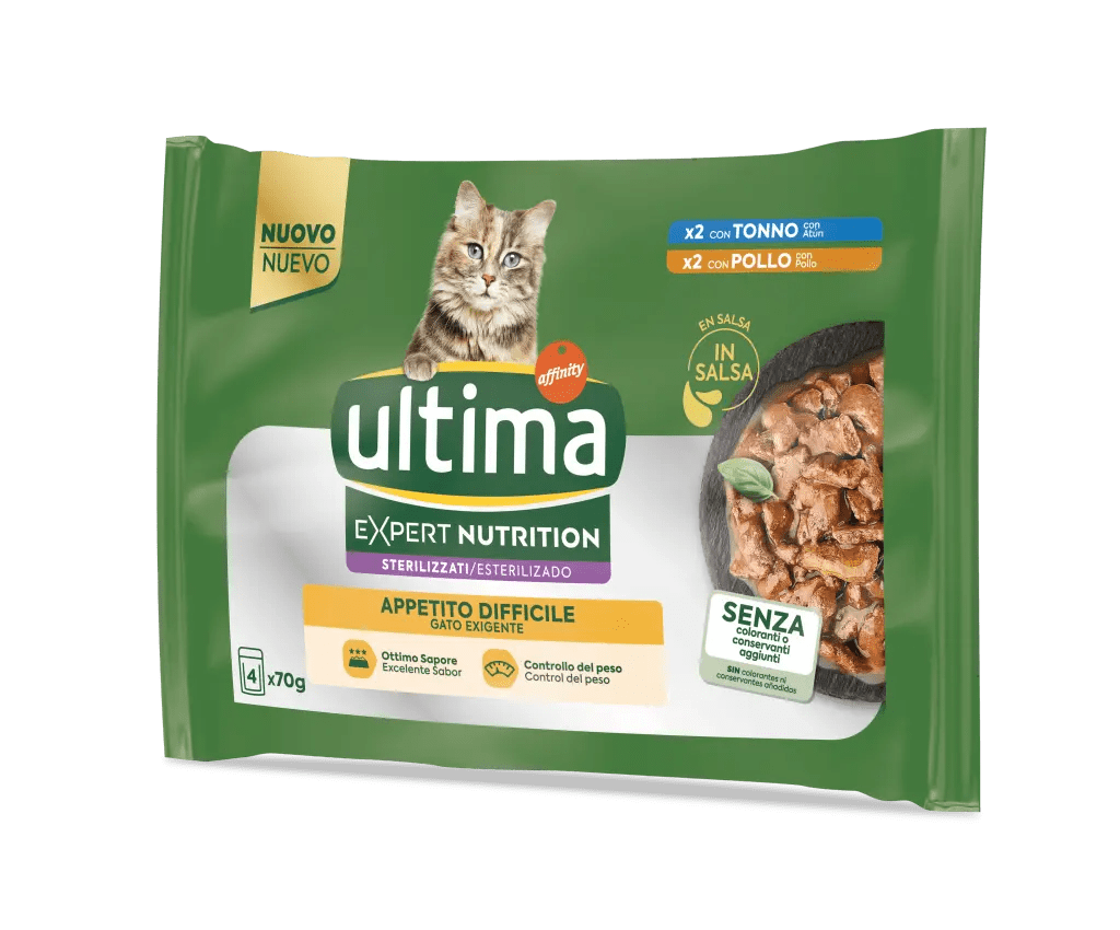 Expert Nutrition Sterilizzati Appetito Difficile con Tonno e Pollo