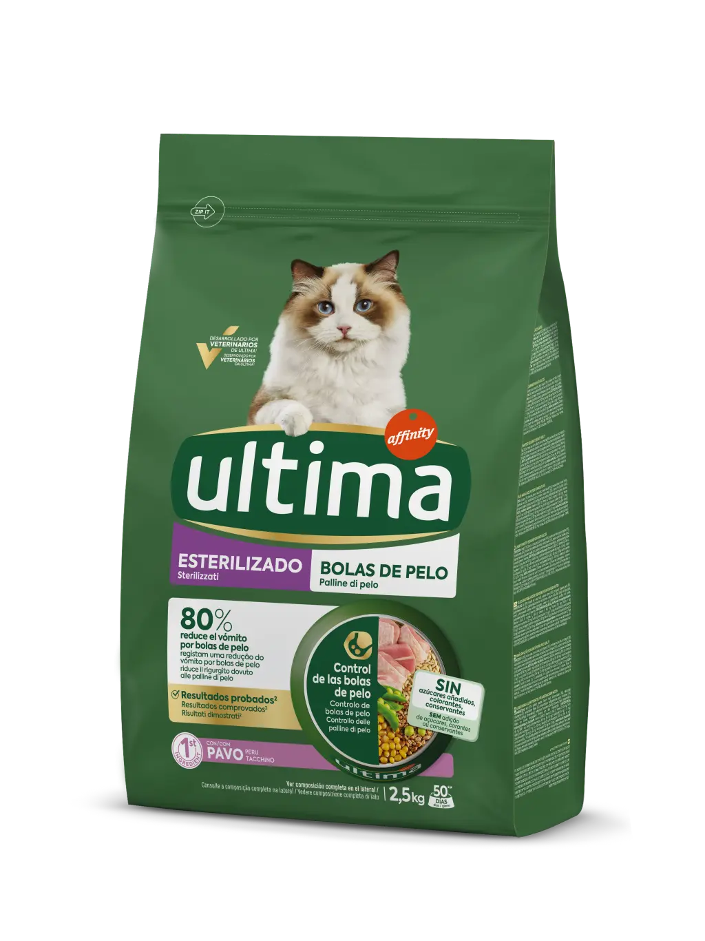 Esterilitzat Boles de p&egrave;l amb Gall dindi