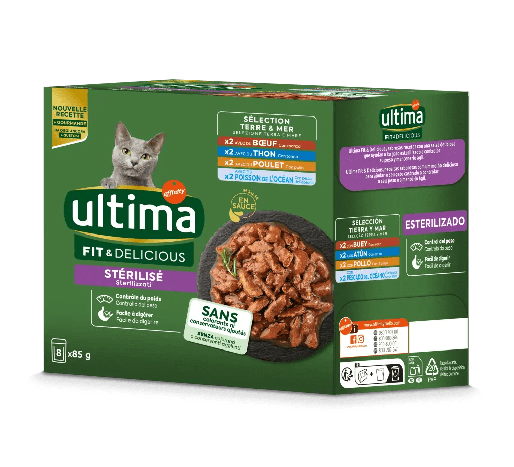 Ultima Cat Sterilized Chick/Beef/Tuna/Ocean Wet