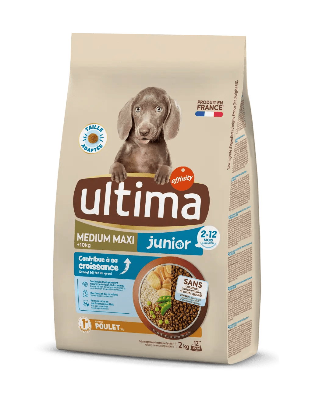 Medium-Maxi J&uacute;nior amb Pollastre