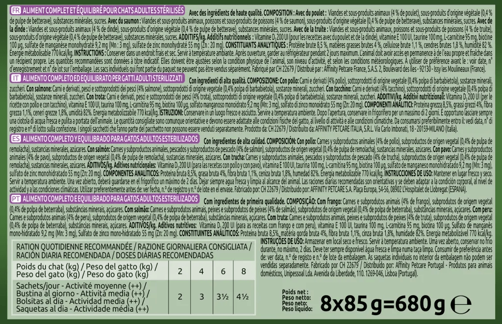 Ultima Cat Sterilized Rabbit Wet