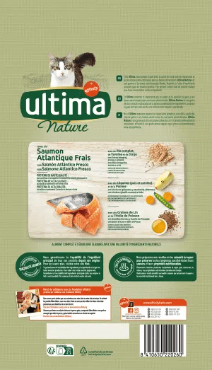 Nature St&eacute;rilis&eacute; avec du Saumon