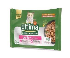 Expert Nutrition Junior avec du Poulet et du Saumon