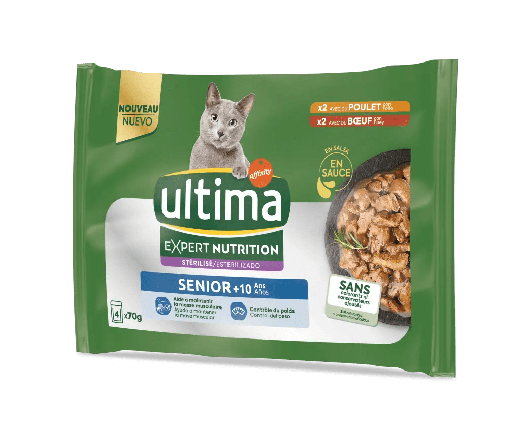 Expert Nutrition Sterilized Senior with Chicken and Beef